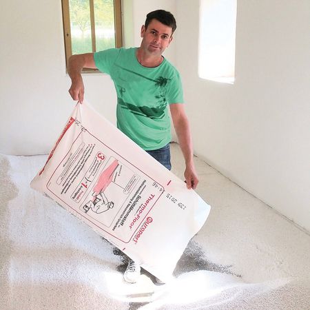 Thermo-Floor® - Aufschütten